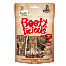 Dentalight Beefy Licious Jerky Treats For Dogs-Fillet of Wagyu Beef 70g