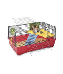 IMAC RONNY 80 - Cage for rabbits and guinea pigs -  80 x 48.5 x 42cm