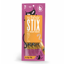 Schesir Stix Treat For Cat In Cream - Chicken 6x15g