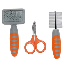 Duvo+ Grooming Set For Small Animal Orange/Grey
