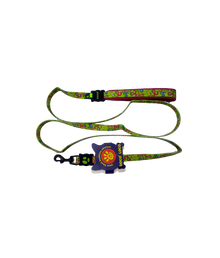 DOCO® LOCO Leash - 6ft (DCL1072)[Texture - Green Monster, Size - M]