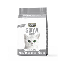 Kit Cat Soya Clump Soybean Litter - Charcoal 7L(1 Box – 6pcs)