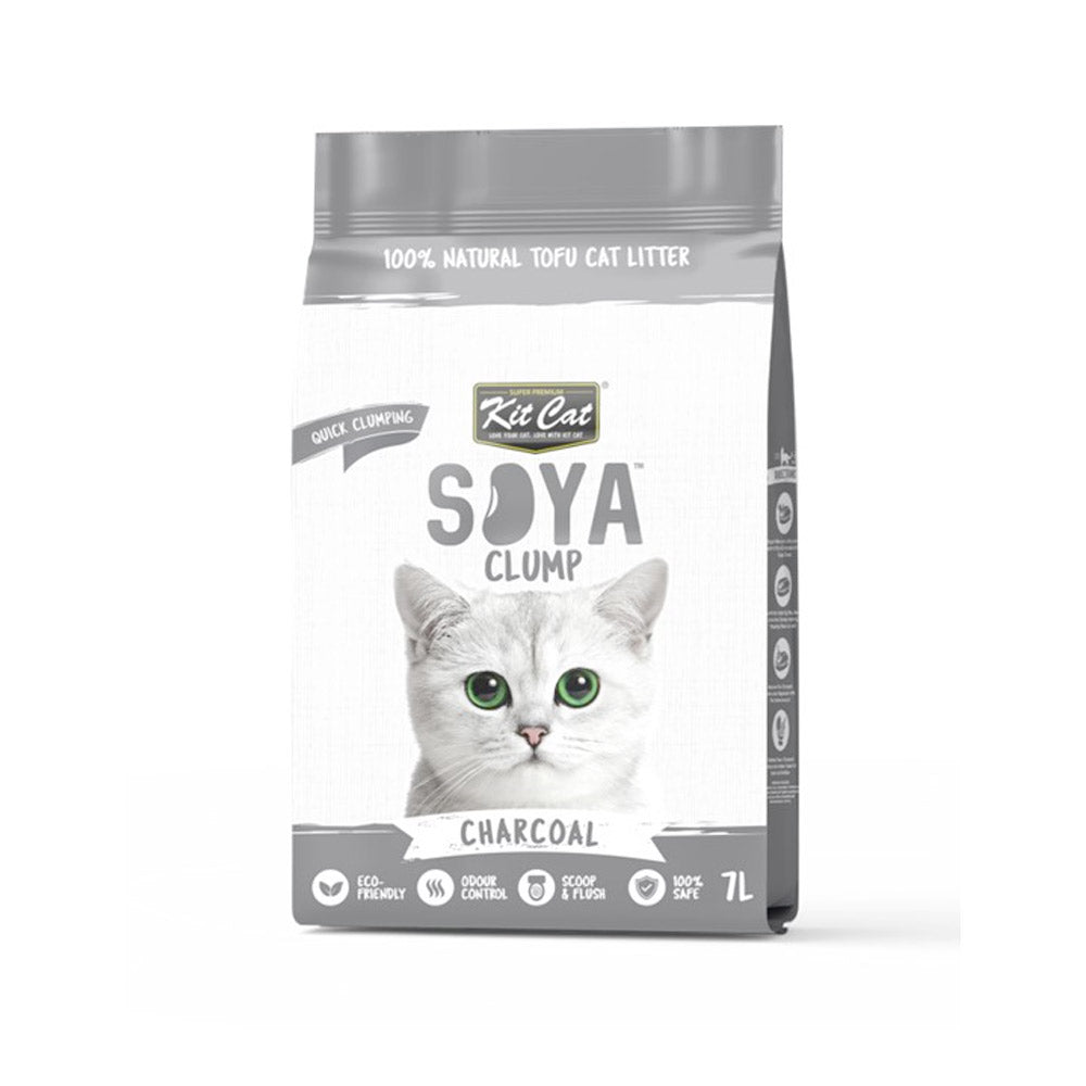 Kit Cat Soya Clump Soybean Clumping Cat Litter 7L 1 Bag