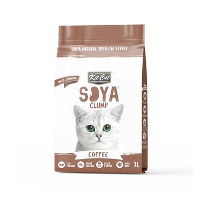 Kit Cat Soya Clump Soybean Clumping Cat Litter 7L 1 Bag