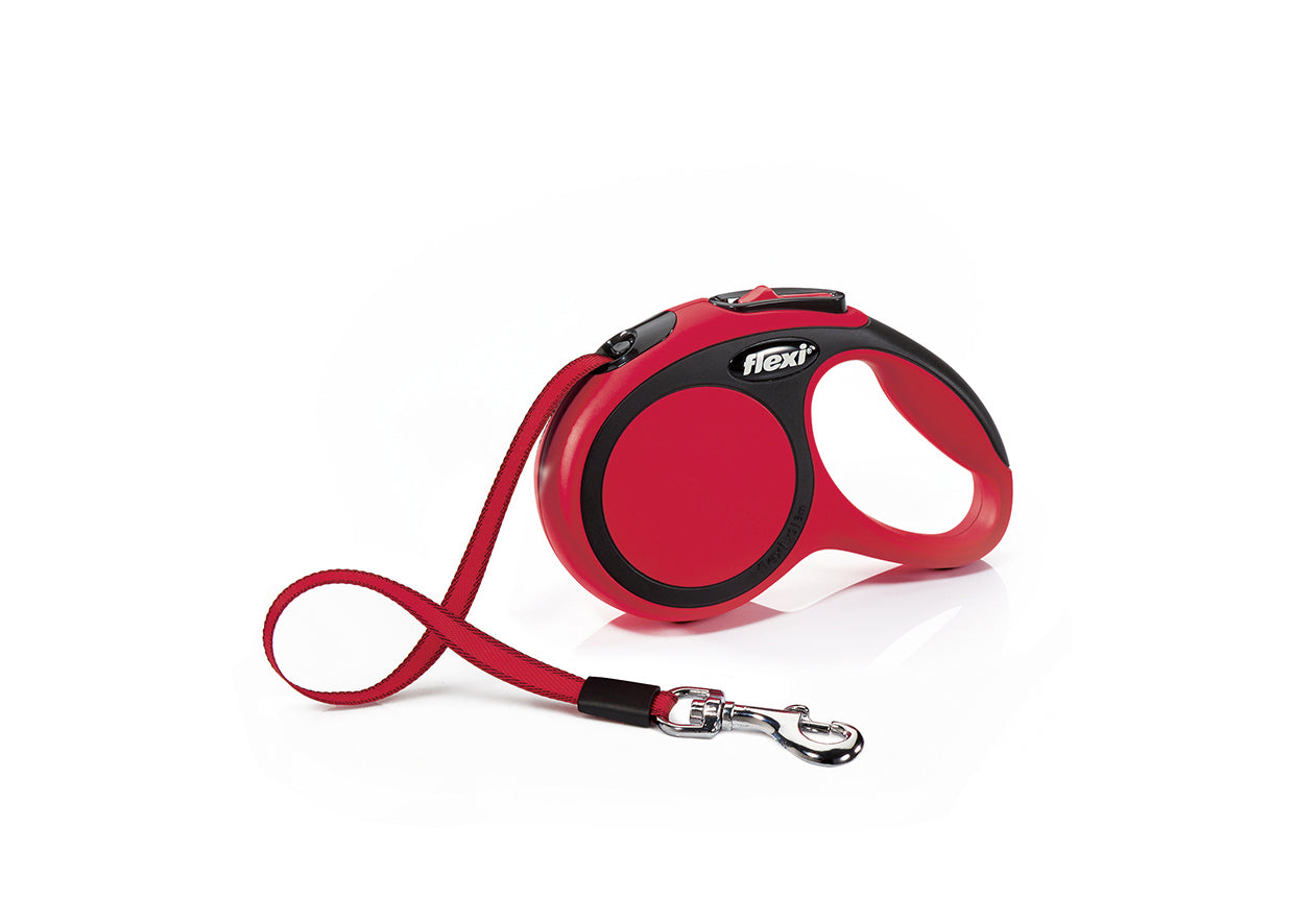 Flexi New Comfort L Tape 8 m, red