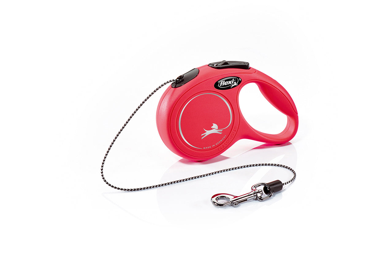 Flexi New Classic XS Cord 3m red
