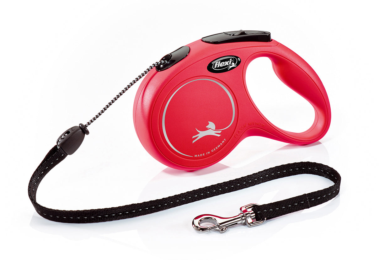 Flexi New Classic M Cord 5m red