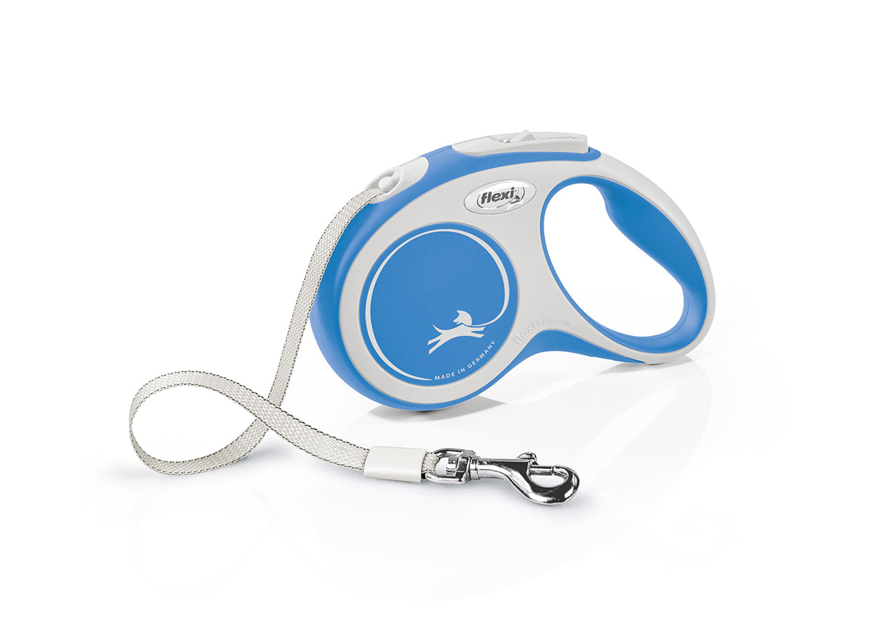 Flexi New Comfort S Tape 5m blue