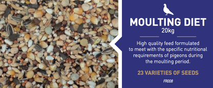 Farma Moulting Diet Pigeon Food – 20 kg | 23-Seed High Quality Feed