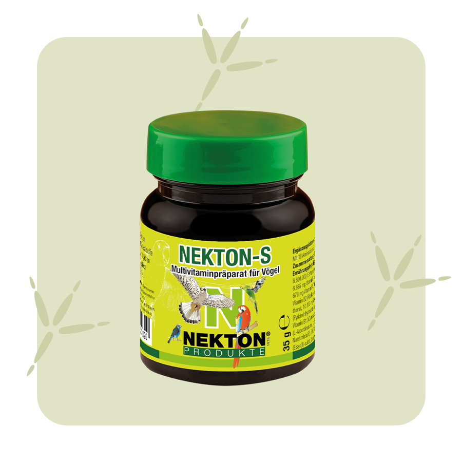 NEKTON-S-Complementary feed for ornamental birds and birds of prey
