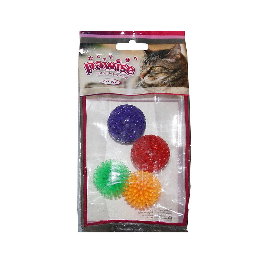Pawise glitter ball 4pcs**