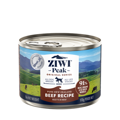 ZIWI Peak Beef Recipe Wet Dog Food