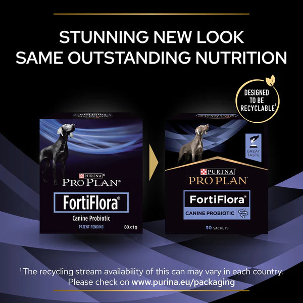 PURINA Pro Plan FortiFlora Canine Nutritional Supplement 30x1G