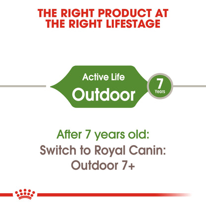 Royal Canin Active Life Outdoor Adult Dry Cat Food 2KG