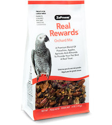 Real Reward Large Parrot Treats Orchard Mix 170 g