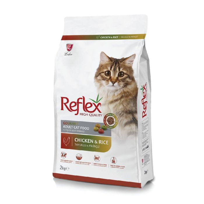 Reflex Adult Cat Food Gourmet Chicken And Rice 2Kg