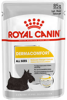 Royal Canin Dermacomfort Wet Dog Food Pouches 85g x 12 Pack