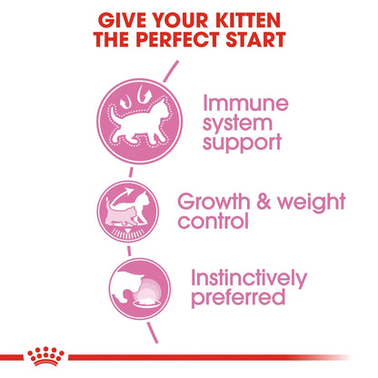 Royal Canin Kitten Sterilised Gravy Wet Cat Food Pouches for Kittens, 12 x 85g