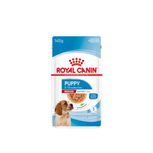 Royal Canin Size Health Nutrition Medium Puppy (Wet Food - Pouches) 10 x 140 g