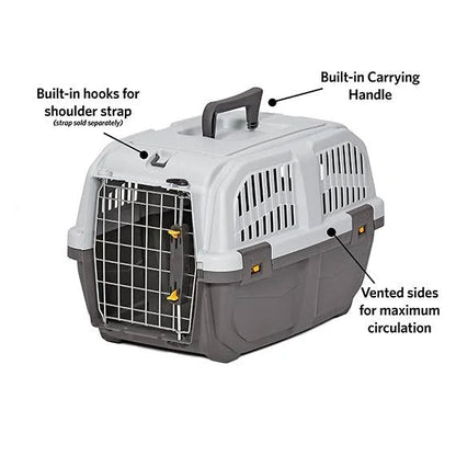 Skudo 3 IATA Pet Carrier Grey Small 60x40x39cm