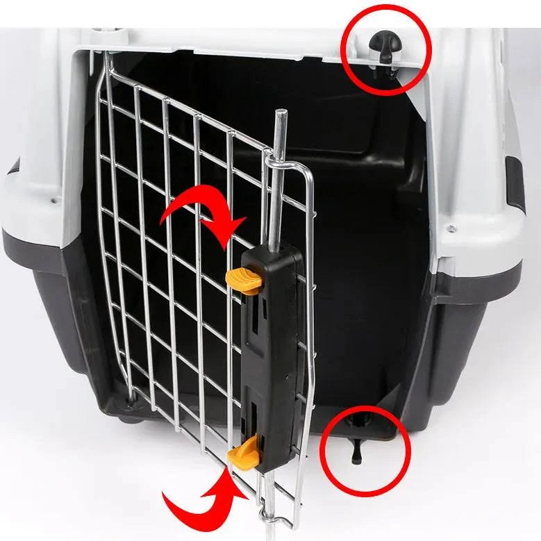 Skudo 3 IATA Pet Carrier Grey Small 60x40x39cm