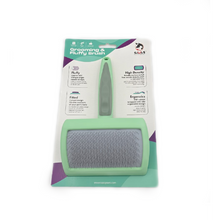 Saas Grooming Fluffy Brush Green 18x11.7x2.3 CM--