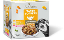 Applaws Taste Topper in Broth Chicken Selection Wet Dog Food 8 x 156g Tins