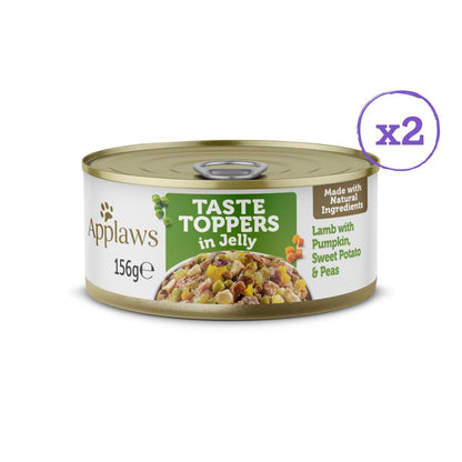 Applaws Taste Toppers in Jelly Selection Wet Dog Food 8 x 156g Tins