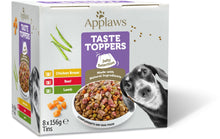 Applaws Taste Toppers in Jelly Selection Wet Dog Food 8 x 156g Tins