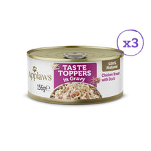 Applaws Taste Toppers in Gravy Chicken Selection Wet Dog Food 8 x 156g Tins