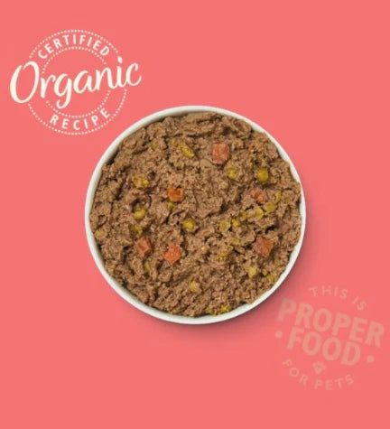 Lily's Kitchen Organic Beef Supper Wet Dog Food Box 11x150G