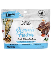 Absolute Holistic Air Dried Oceanic Farm Cat Treats - 50G