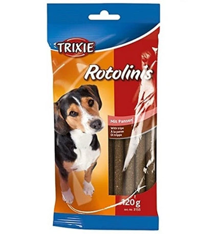 Trixie Rotolinis Tripe Dog Treats - 120G