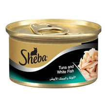 Sheba Tuna & White Fish Wet Cat Food - 85G