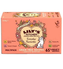 Lily's Kitchen Smooth Paté Selection Multipack Wet Cat Food - 8X85G