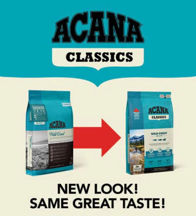 Acana Classic Wild Coast Recipe Dry Dog Food - 9.7KG
