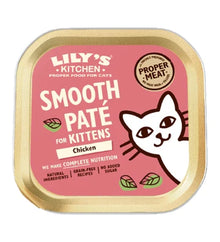 Lily's Kitchen Chicken Pate Kitten Wet Food Box 6x85G