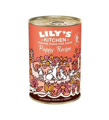 Lily's Kitchen Chicken Recipe Puppy Food Box 6x400G
