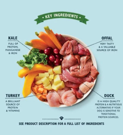 Lily's Kitchen Turkey & Duck Recipe Puppy Food - 400G