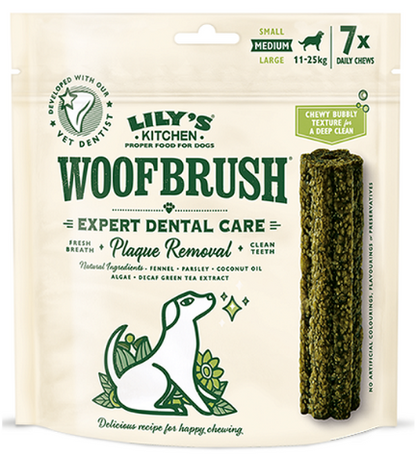 Lily's Kitchen Woofbrush Dental Dog Chews Bulk Pack - MINI