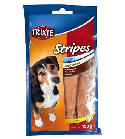Trixie Stripes with Poultry Dog Treats - 100G
