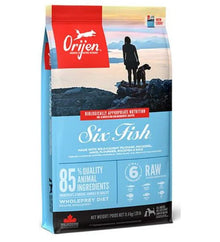 Orijen Six Fish Adult Dry Dog Food - 11.4KG
