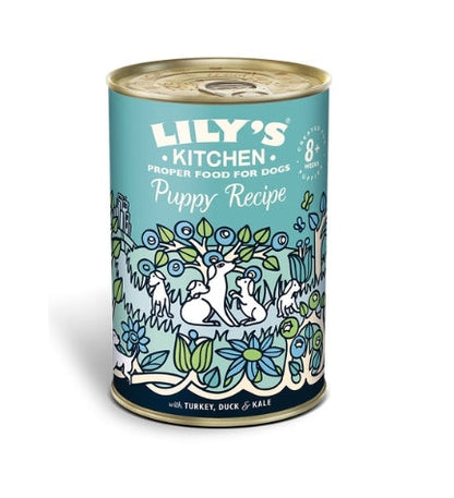 Lily's Kitchen Turkey & Duck Recipe Puppy Food - 400G