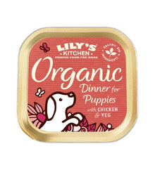 Lily's Kitchen Organic Dinner Wet Puppy Food Box 11x150G