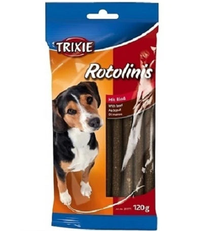 Trixie Rotolinis Beef Dog Treats - 120G