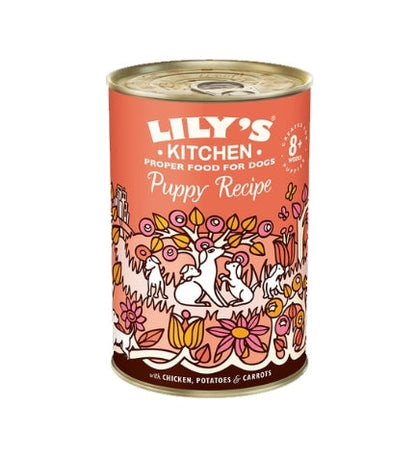 Lily's Kitchen Chicken Recipe Puppy Food - 400G