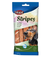Trixie Stripes with Poultry Dog Treats - 100G