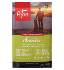Orijen Senior Dog Dry Food - 11.4KG