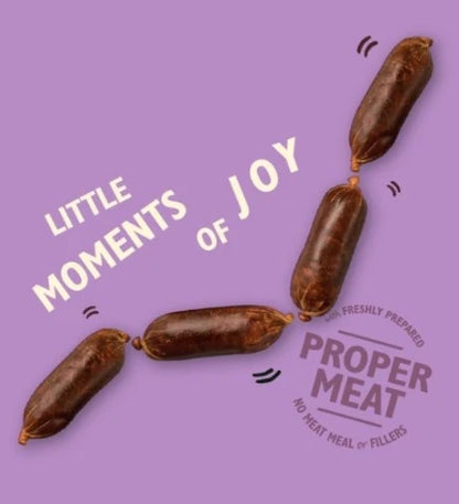 Lily's Kitchen Scrumptious Duck & Venison Sausages Dog Treats - 70G