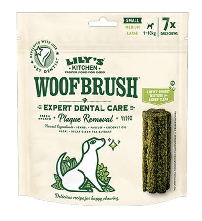 Lily's Kitchen Woofbrush Dental Dog Chews Bulk Pack - SMALL